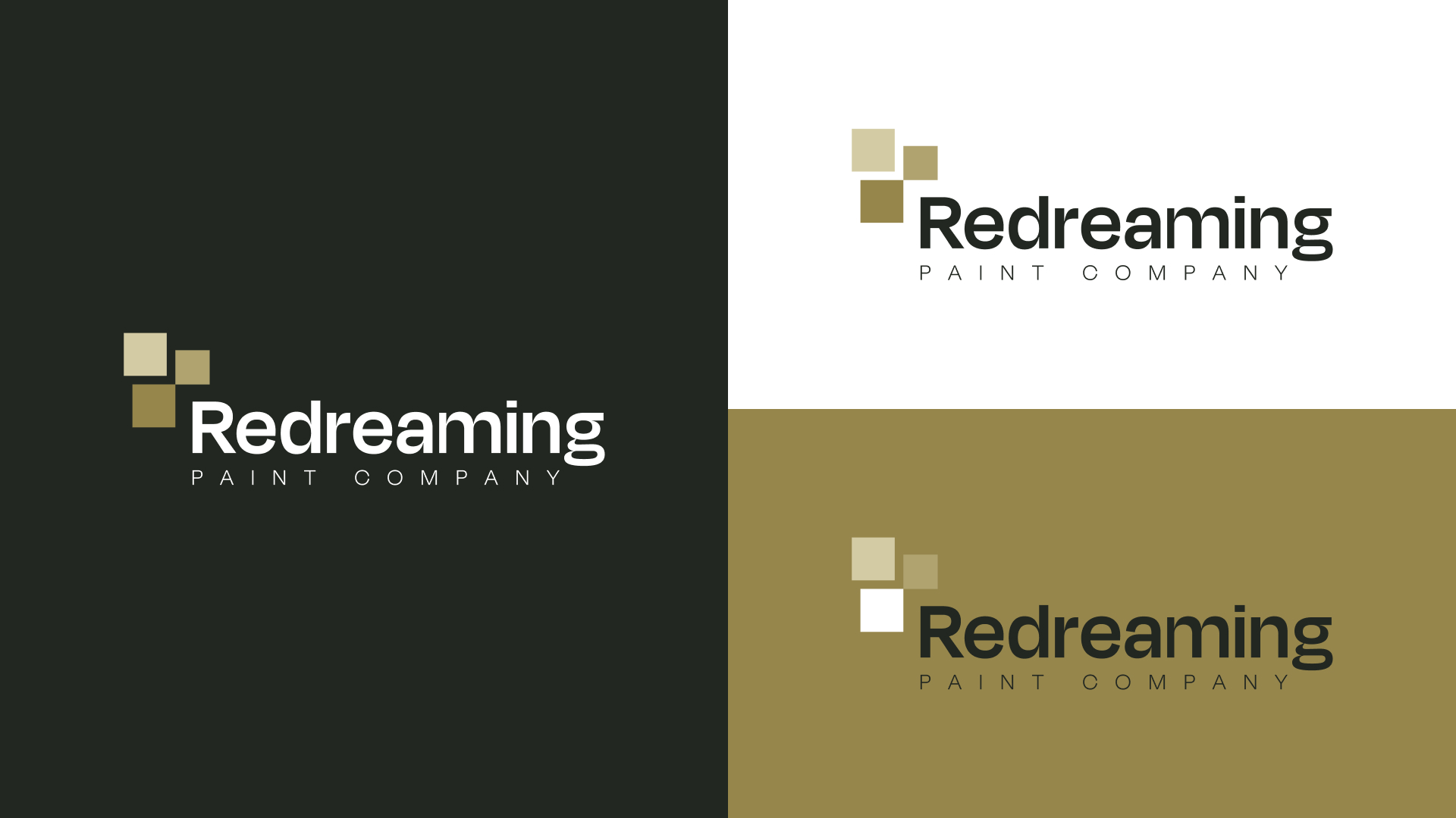 Redreaming Paint Company's New Logo Variationsa