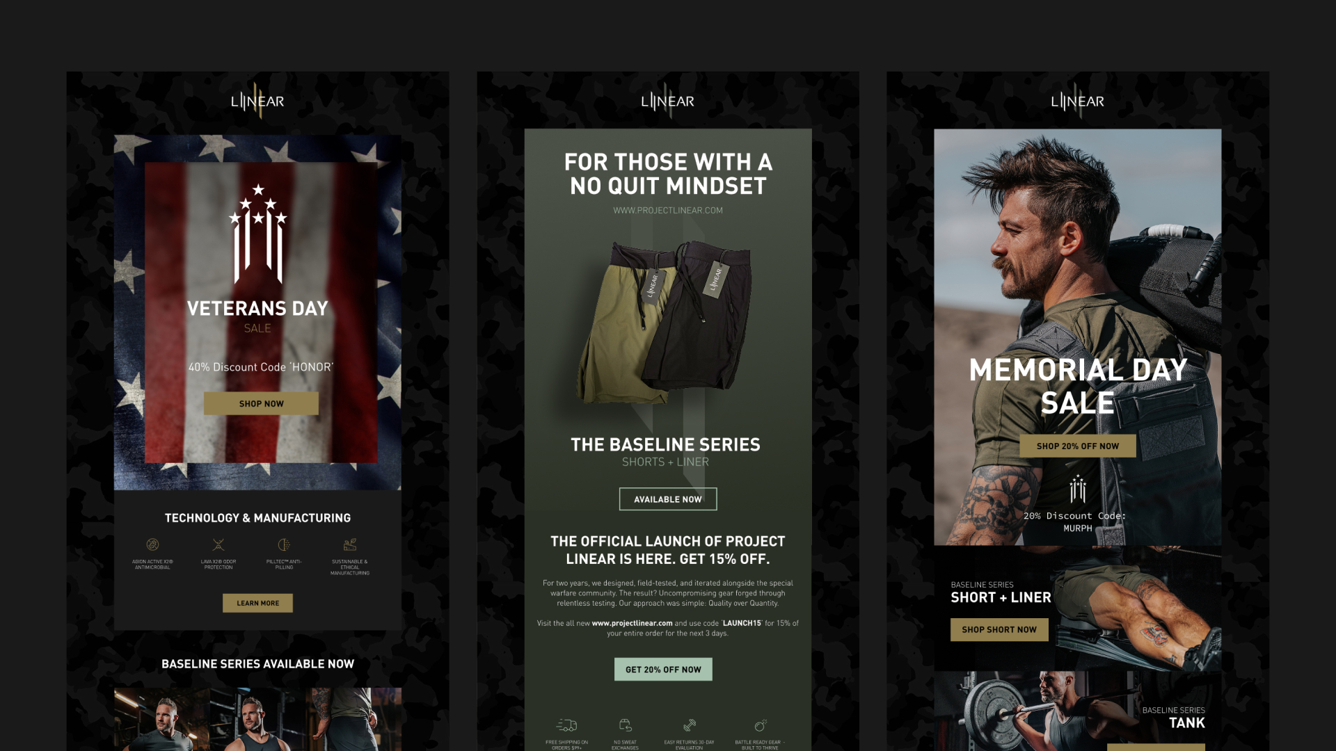 LINEAR Email Marketing Campaign Examples