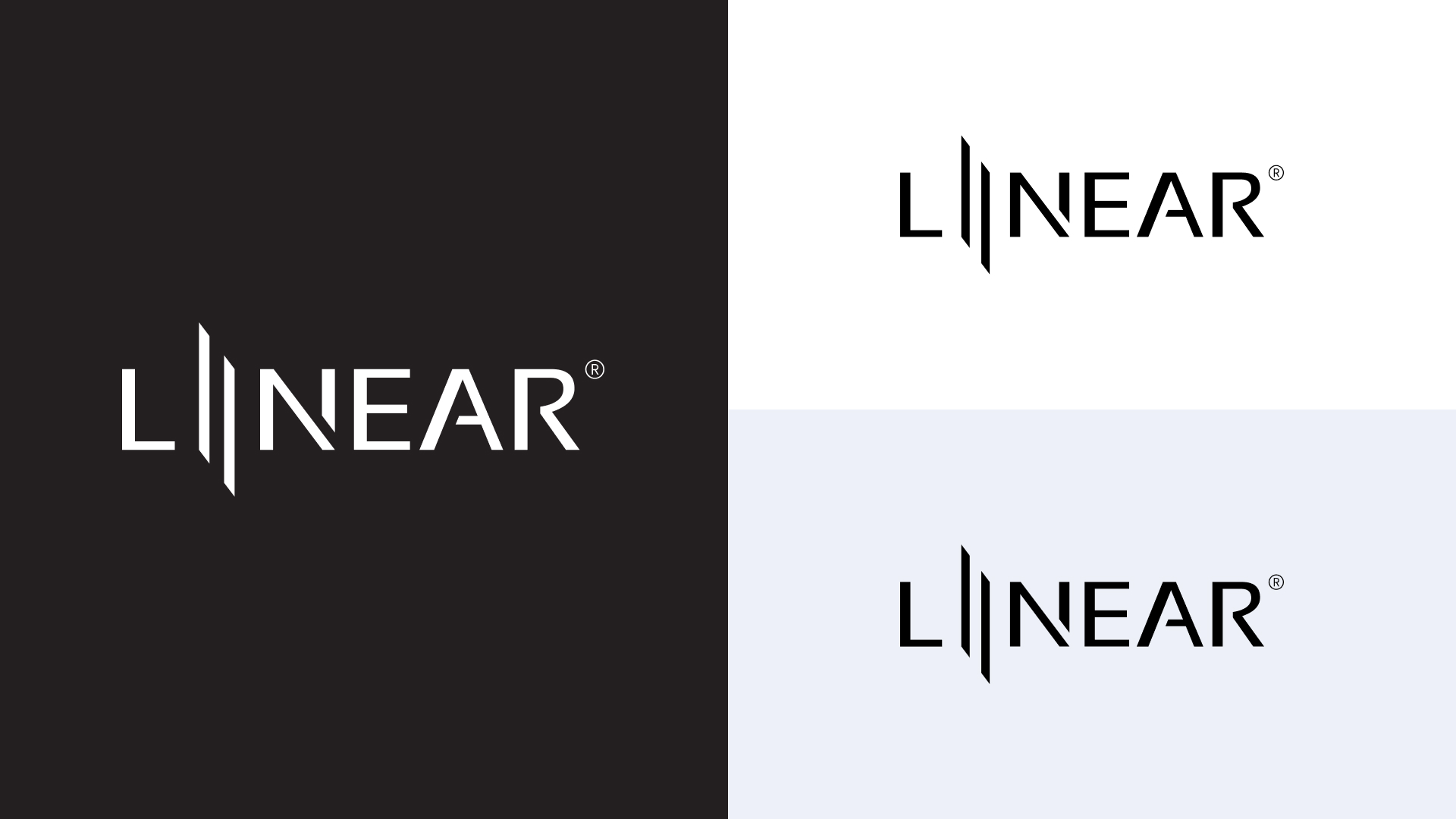 LINEAR Clothing logo designs