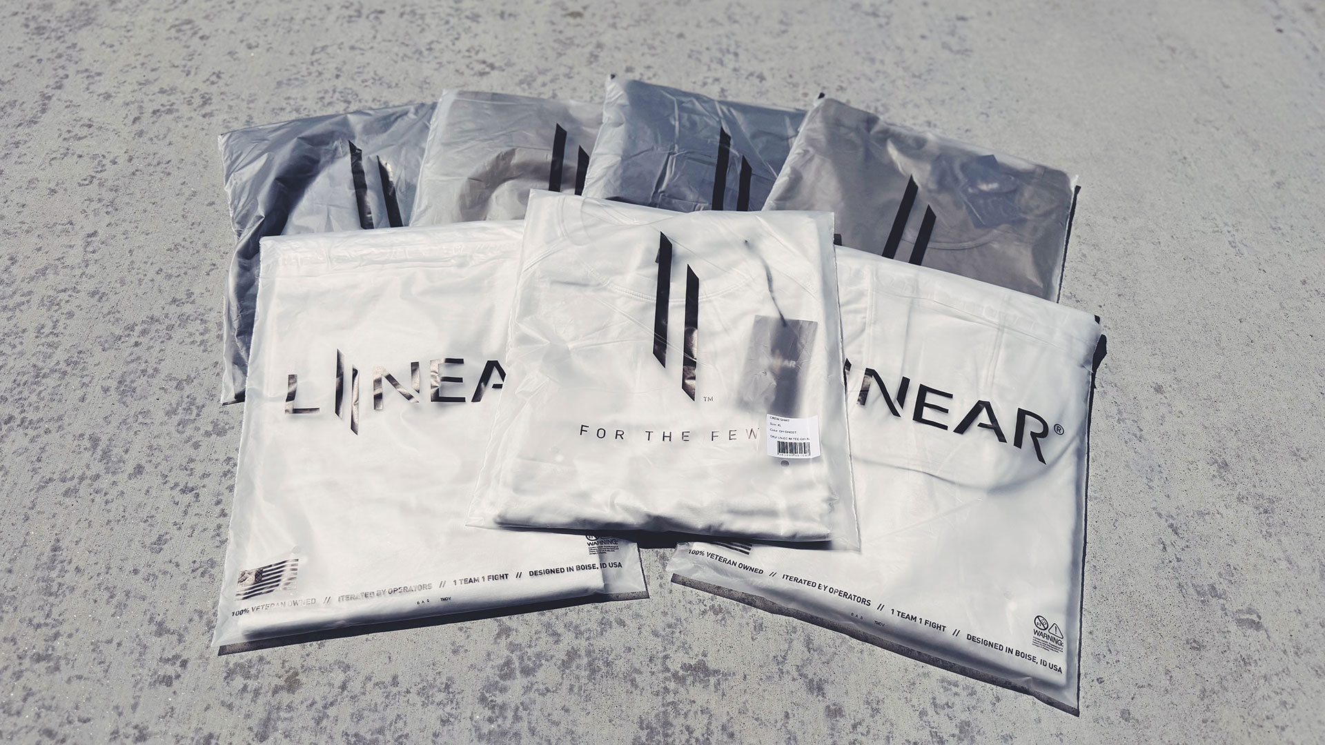 LINEAR Clothing Polybag Design